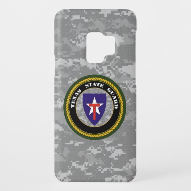 Texas State Guard Phone Case (Back)