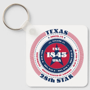 Texas State Keychain