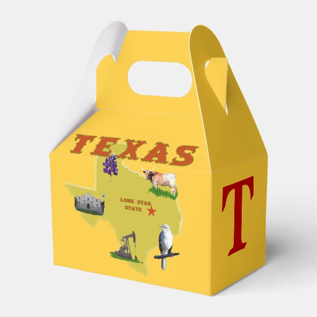 Texas State of Favour Box (Front Side)