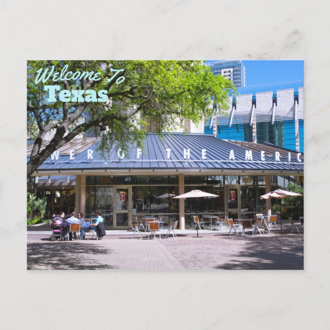 Texas State Postcard (Front)