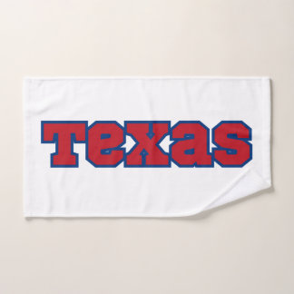 Texas State Pride Custom Hand Towel
