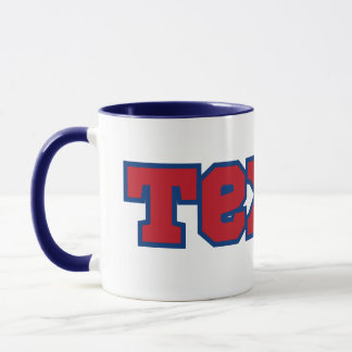 Texas State Pride Custom Two-Tone Coffee Mug