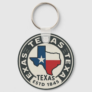 Texas state pride Key Ring