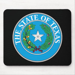 Texas State Seal Mousepad