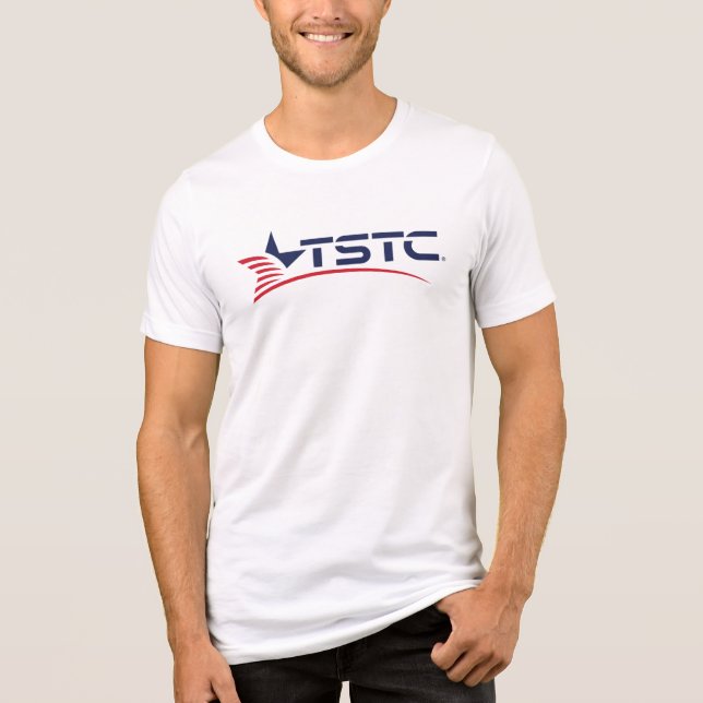 Texas State Technical College Logo Tri-Blend Shirt (Front)