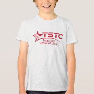 Texas State Technical College Logo Tri-Blend Shirt