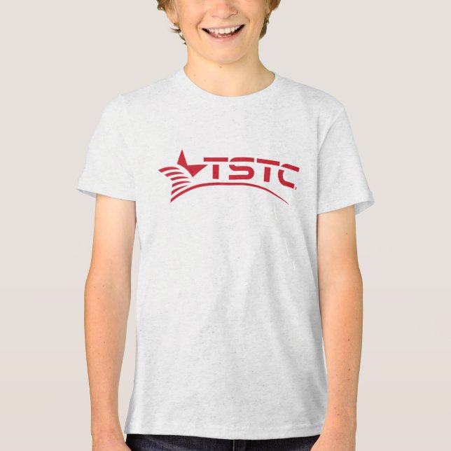 Texas State Technical College Logo Tri-Blend Shirt (Front)