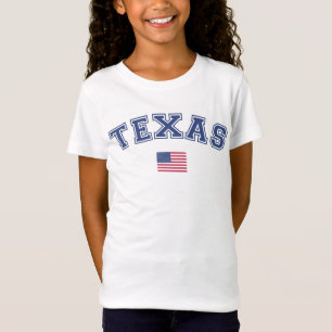Texas State USA Flag T-Shirt