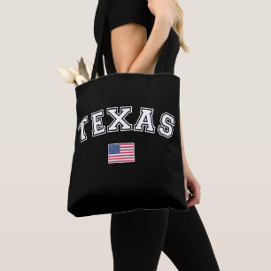 Texas State USA Flag Tote Bag