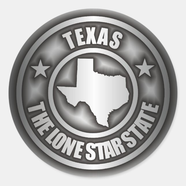 "Texas Steel" Stickers (Front)