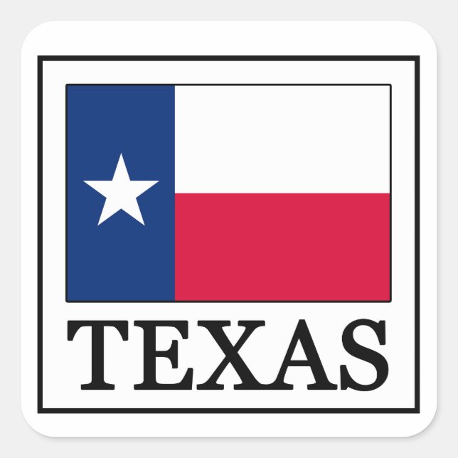 Texas Sticker (Front)