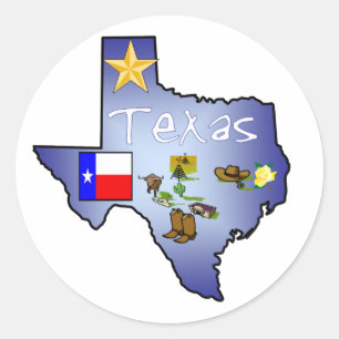 Texas Sticker