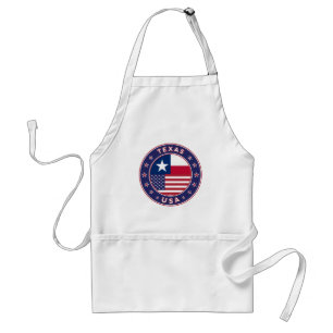 Texas sticker, phone case, tote bag standard apron