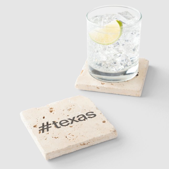 texas stone coaster (Side)