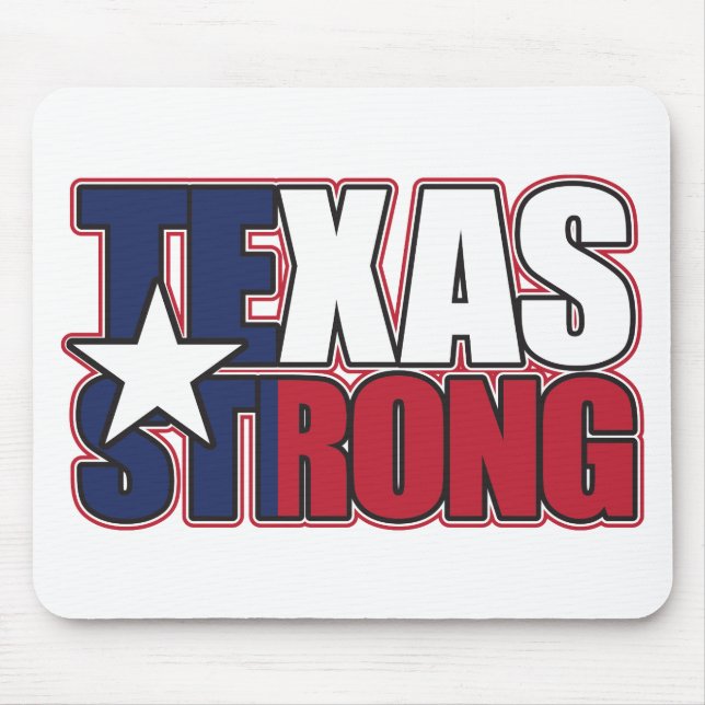 Texas-Strong Mouse Pad (Front)