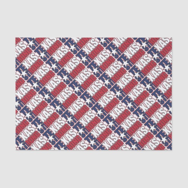 Texas-Strong Tissue Paper (Front)