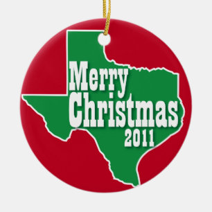 Texas Style Christmas Ornament 2011