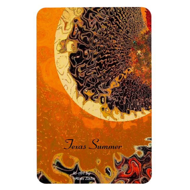 "Texas Summer" 4 x 6  Flexible Magnet (Vertical)