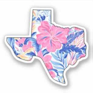 Texas - Summer Sticker - Lilly Inspired
