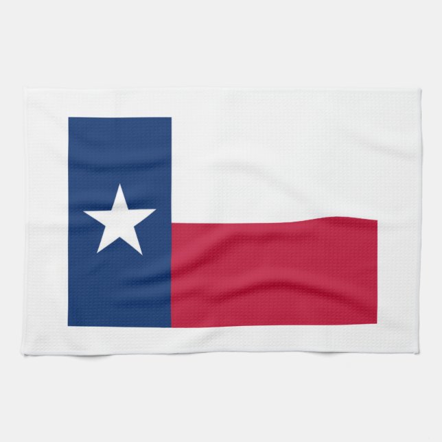 Texas Tea Towel (Horizontal)