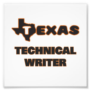 Texas Technical Writer Photo Print