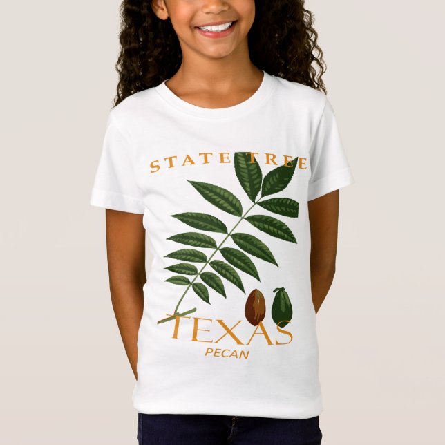 Texas Territory Pecan Tree T-Shirt (Front)