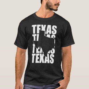 Texas Texas Texas Texas Shape Of Texas Home State T-Shirt