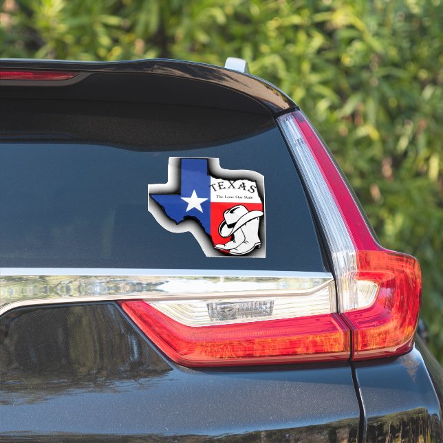 Texas, The Lone Star State (Car Side)