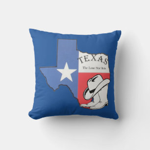 Texas The Lone Star State Outdoor Cushion