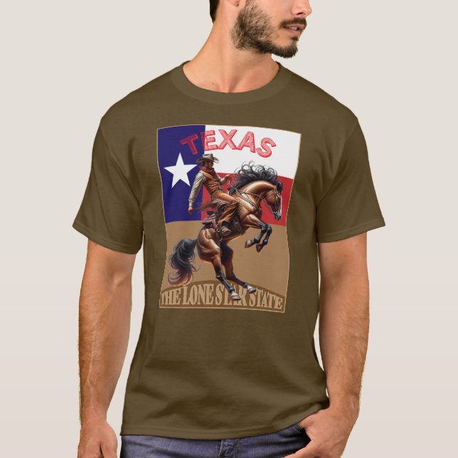 Texas The Lone Star State T-Shirt (Front)