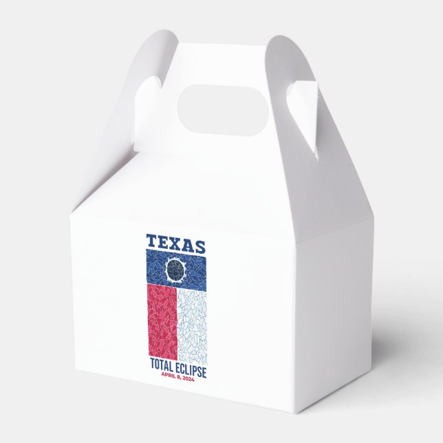 Texas Total Eclipse Favour Box (Front Side)
