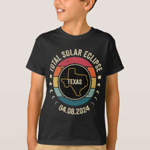 Texas Total Solar Eclipse 2024 American Totality A T-Shirt