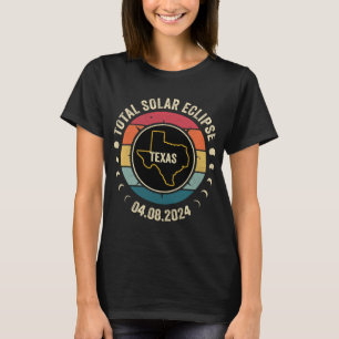 Texas Total Solar Eclipse 2024 American Totality A T-Shirt