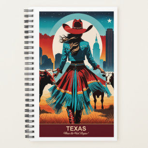 Texas Travel: Where the West Begins Planner