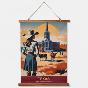 Texas Travel: Your Adventure Awaits Hanging Tapestry