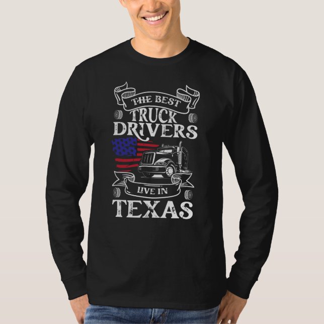 Texas Trucker Pride T-Shirt (Front)