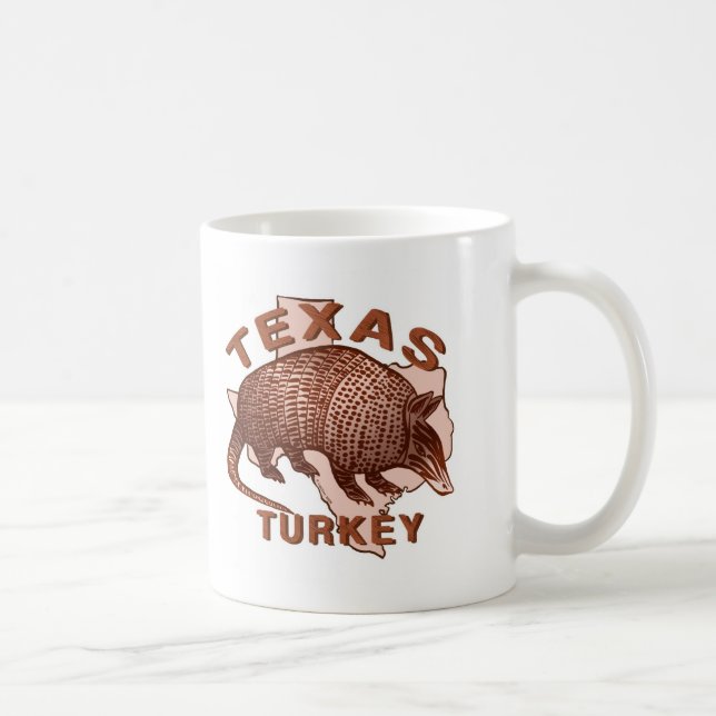 Texas Turkey Coffee Mug (Right)