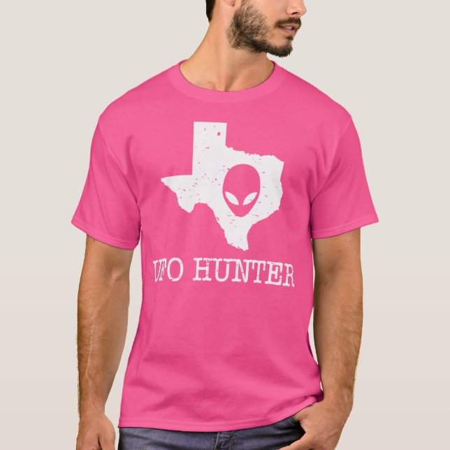 Texas Ufo Hunter T-Shirt (Front)