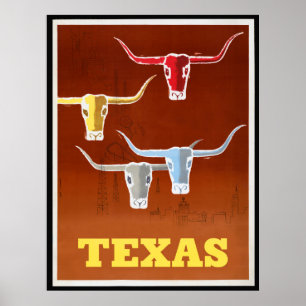 Texas Unedited Vintage Photos Old Aesthetic Pictur Poster