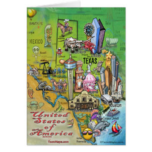 Texas USA Card
