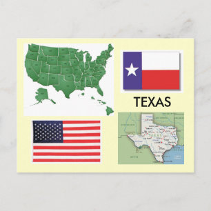Texas, USA Postcard