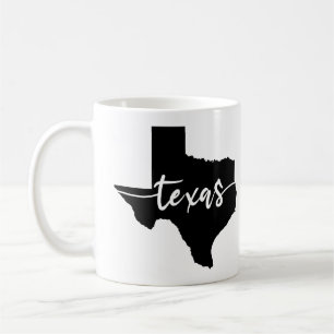 Texas USA State Map Coffee Mug
