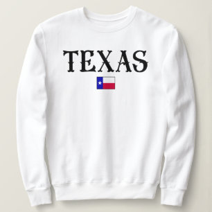 Texas USA State Map Flag Sweatshirt