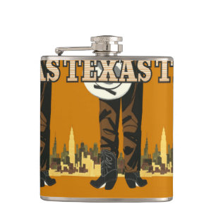 Texas USA Vintage Travel flask