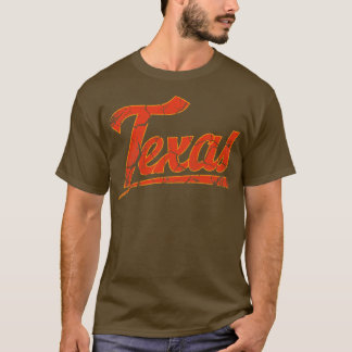 Texas Vintage Text T-Shirt