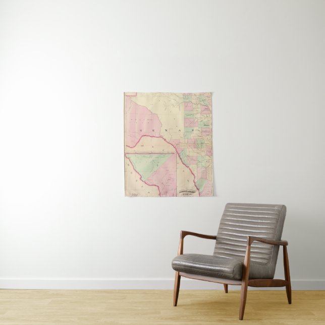 Texas W portion Tapestry (In Situ)