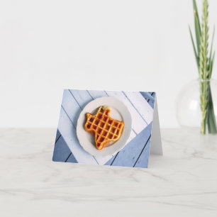 Texas Waffle Card