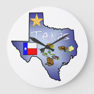 Texas Wall Clock