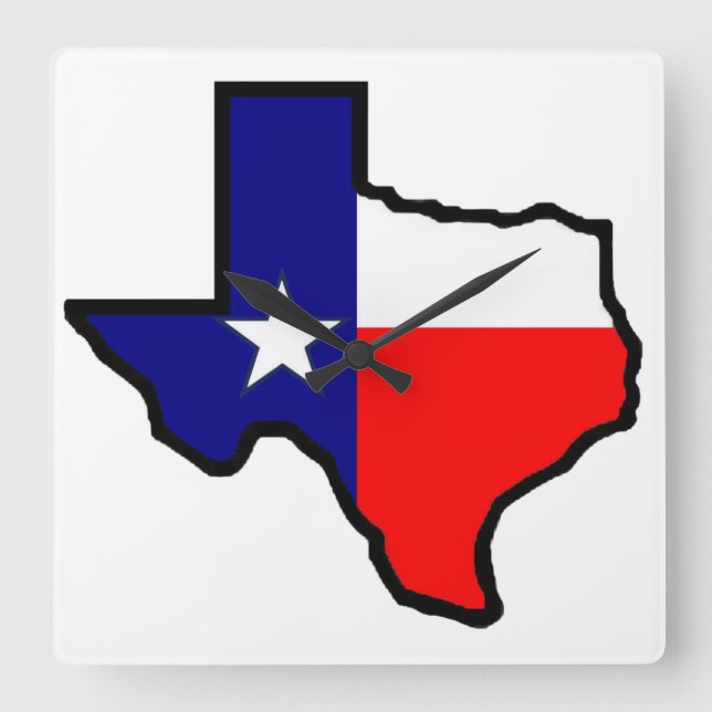 Texas Wall Clock State (Front)