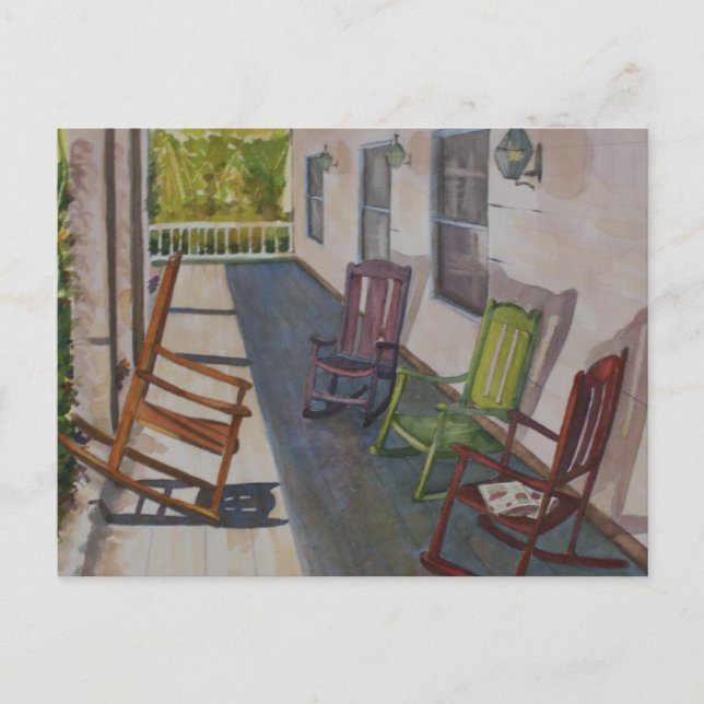 Texas Watercolor Postcard (Front)